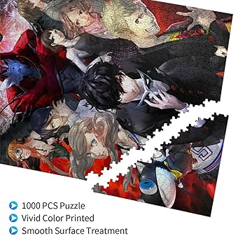 ペルソナ　1000ピース　アニバーサリー　パズル ペルソナ3/4/5 発売記念ビジュアル ジグソーパズル 1000ピース